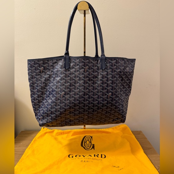 Goyard Handbags - Authentic Goyard Saint Louis PM in Navy